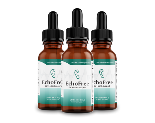 EchoFree - 3 Bottles (60 Capsules Each)